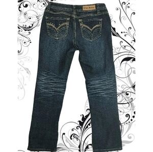 Y2K Urban Heritage Dark Blue Boot Cut Jeans